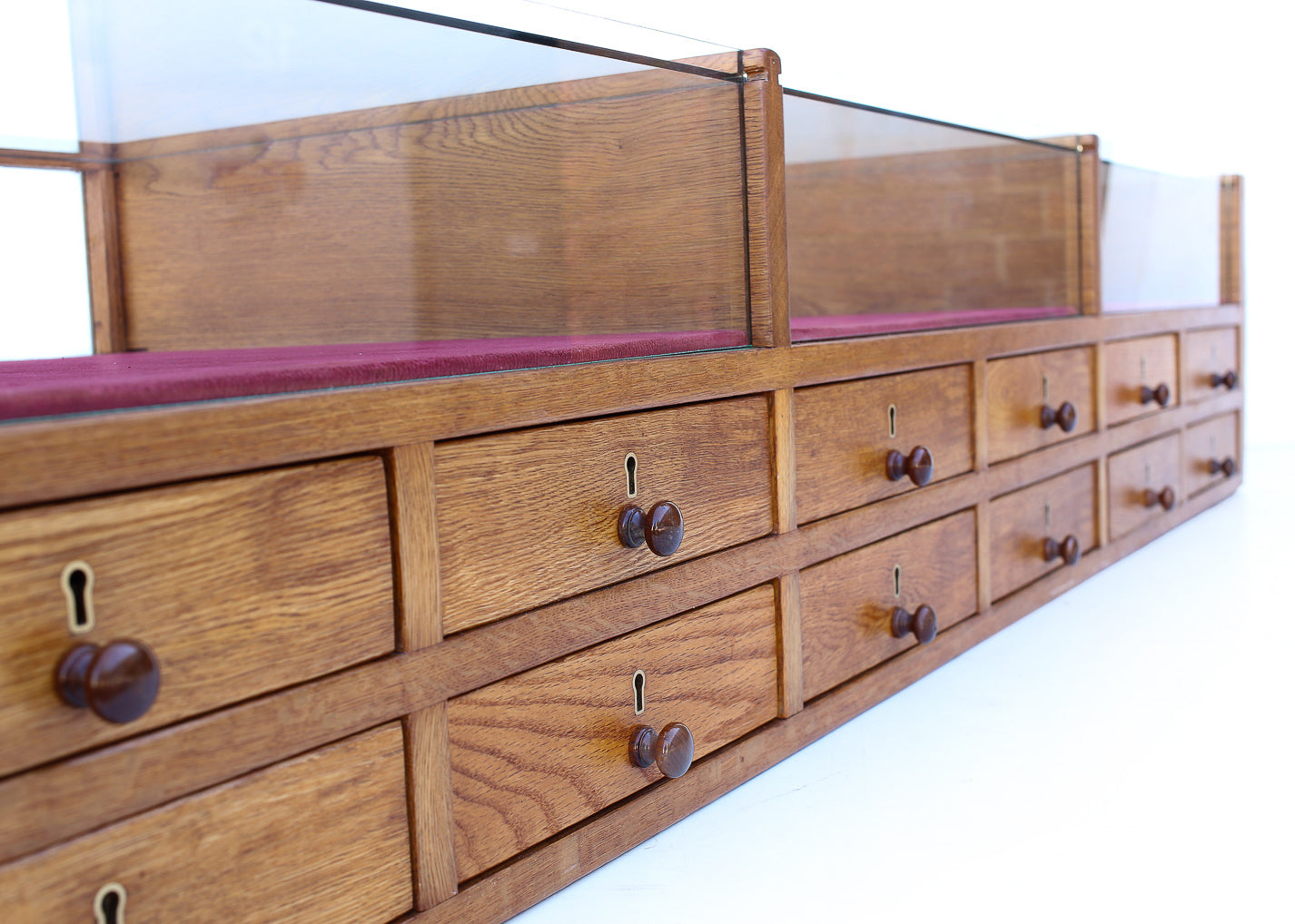 12 Drawer Shop Display Cabinet