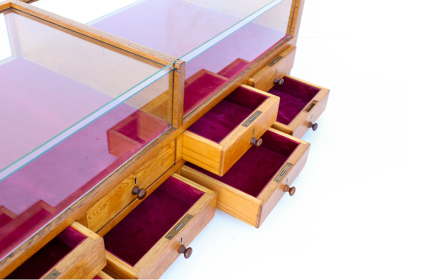 12 Drawer Shop Display Cabinet