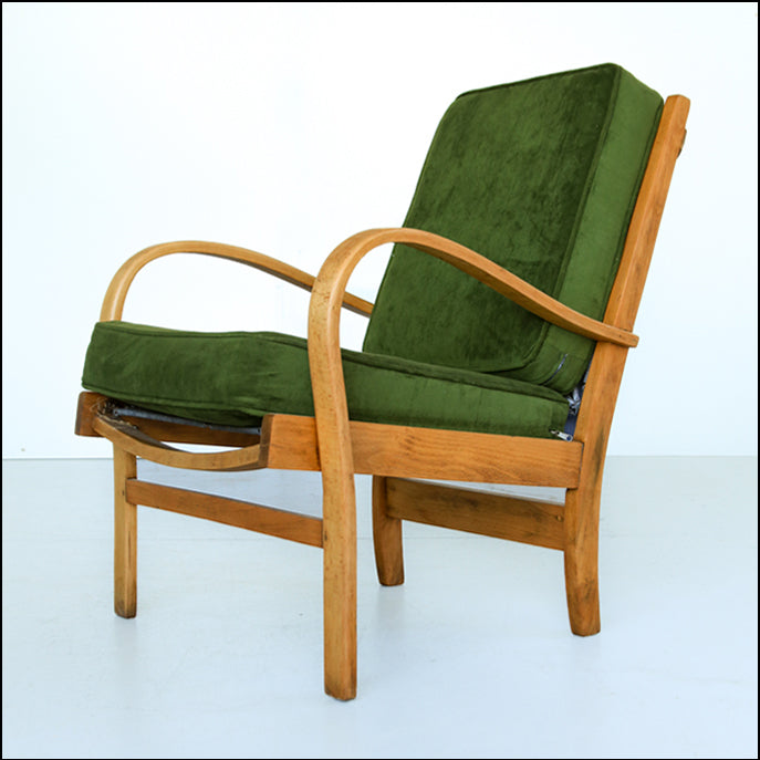 Beech Frame MCM Chair