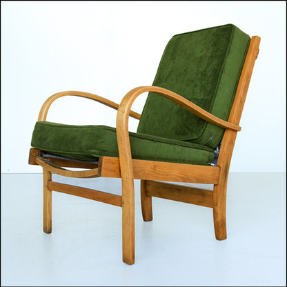 Beech Frame MCM Chair