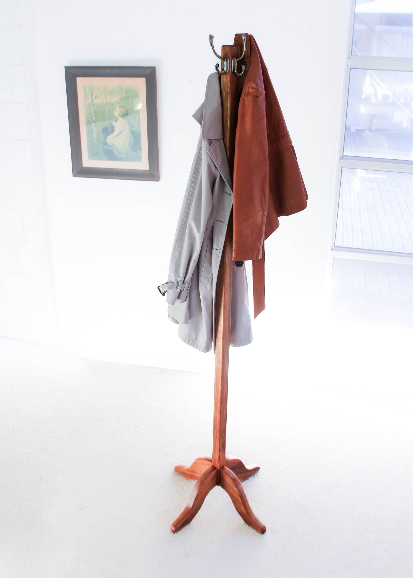 Vintage Coat and Hat Stand