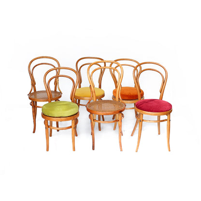 Set of Six Bentwood Chairs