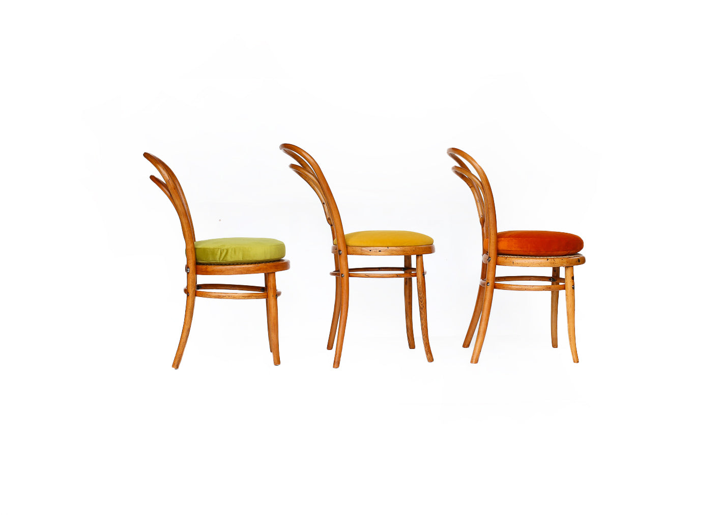Set of Six Bentwood Chairs