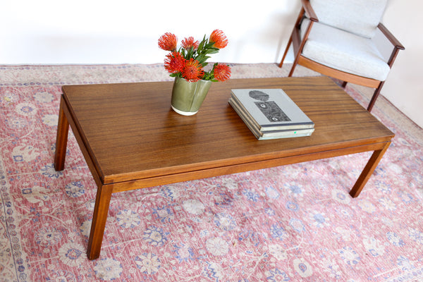 Long Sapele Coffee Table