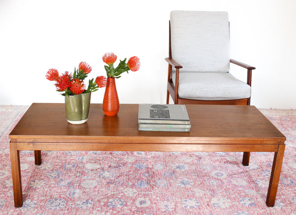 Long Sapele Coffee Table