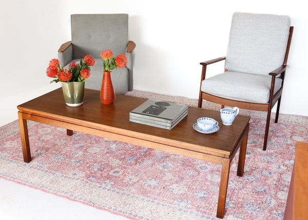 Long Sapele Coffee Table