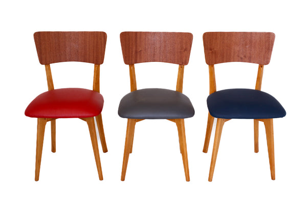 Six MCM Dining Chairs