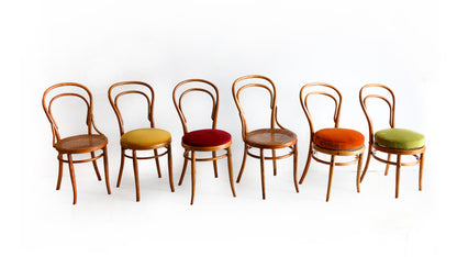 Set of Six Bentwood Chairs