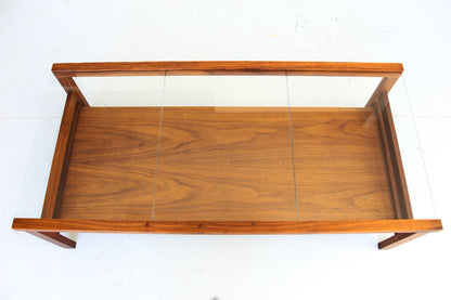 DS Vorster Glass and Kiaat Coffee Table