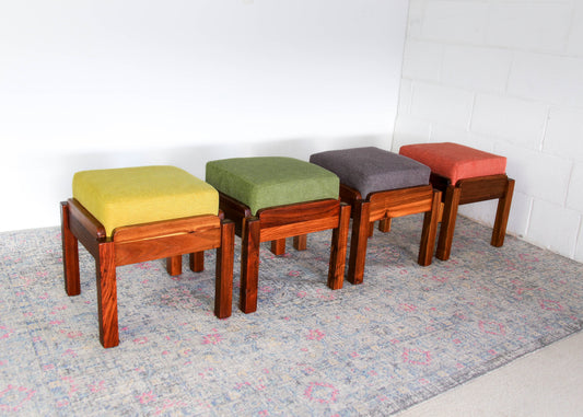 Set of Four Stacking Stools
