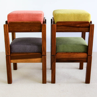 Set of Four Stacking Stools
