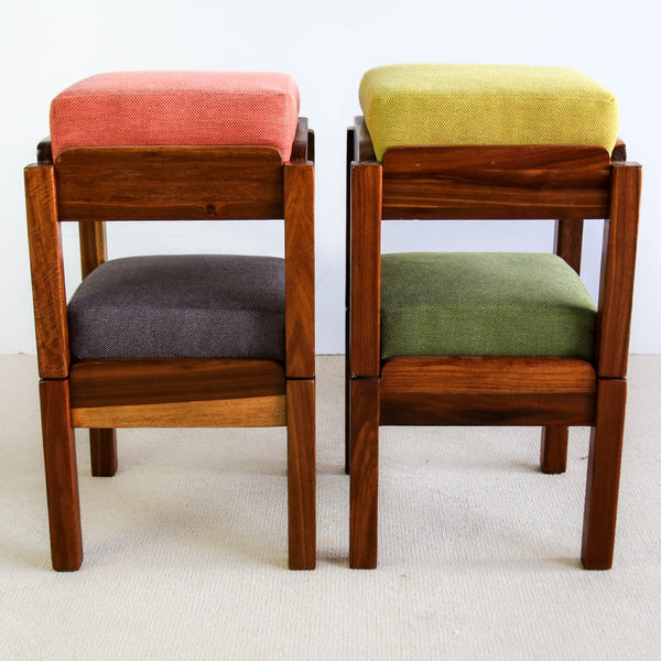 Set of Four Stacking Stools