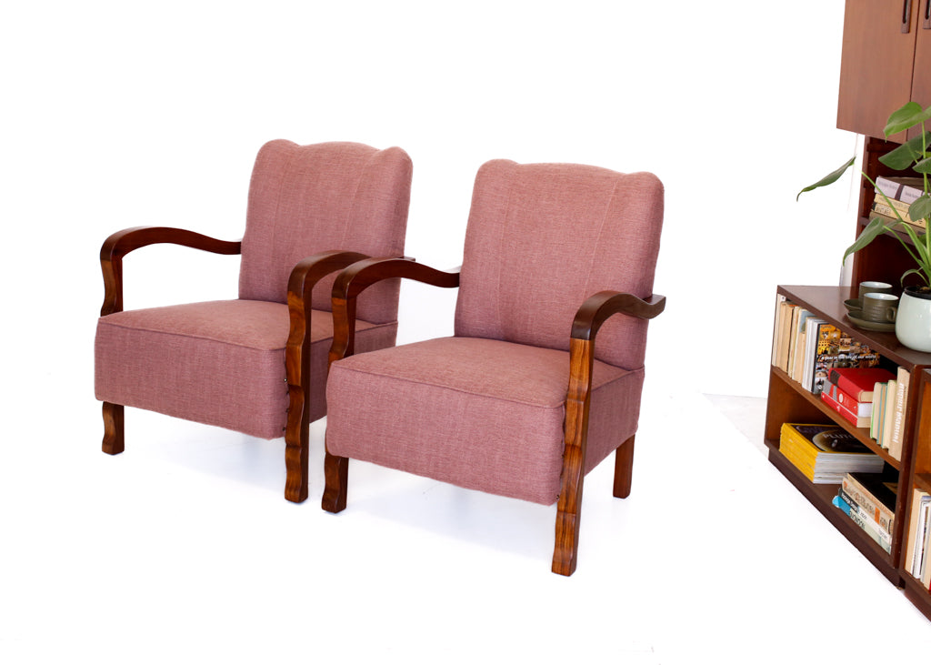 A Pair of Vintage Armchairs