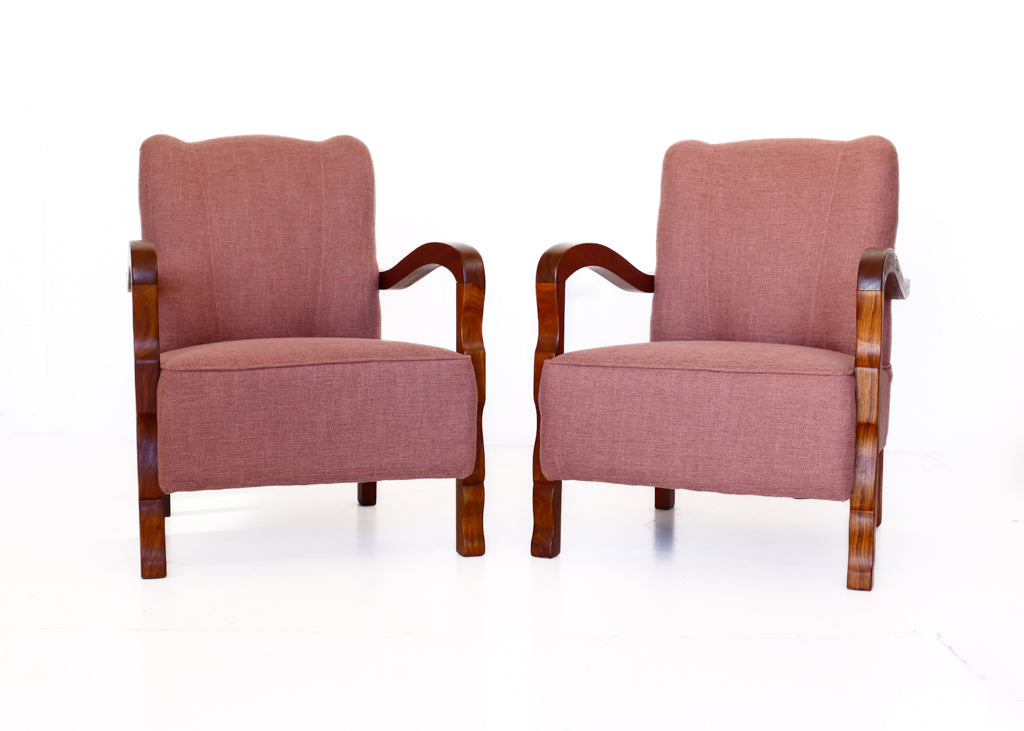 A Pair of Vintage Armchairs