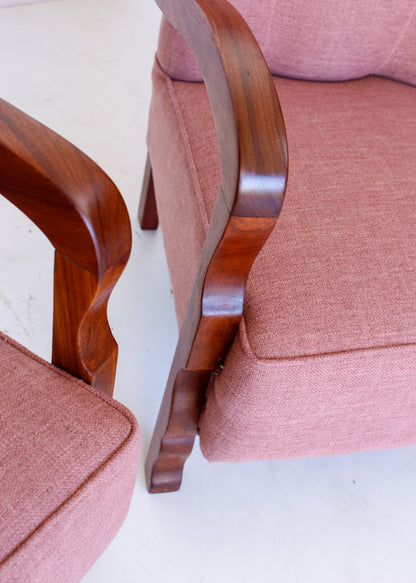 A Pair of Vintage Armchairs