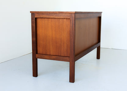 Vintage Modern Desk in Sapele