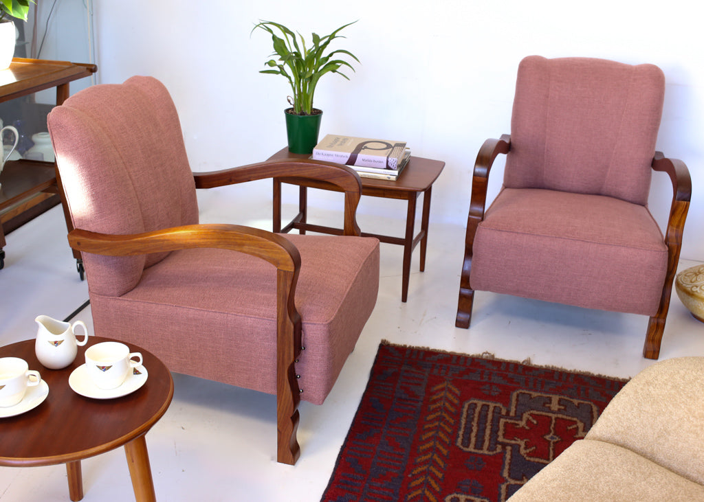 A Pair of Vintage Armchairs