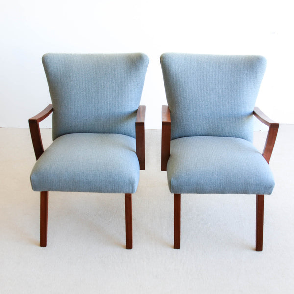 A Pair of Vintage Modern Armchairs