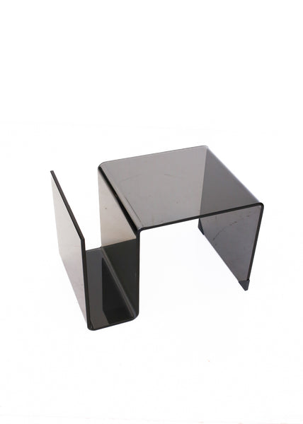 Thick Glass S-shape Coffee or Side Table
