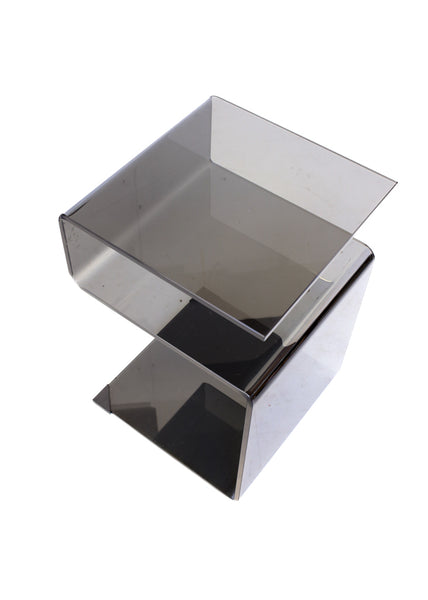 Thick Glass S-shape Coffee or Side Table