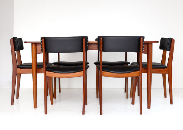 Set of Eight Frystark Dining Chairs