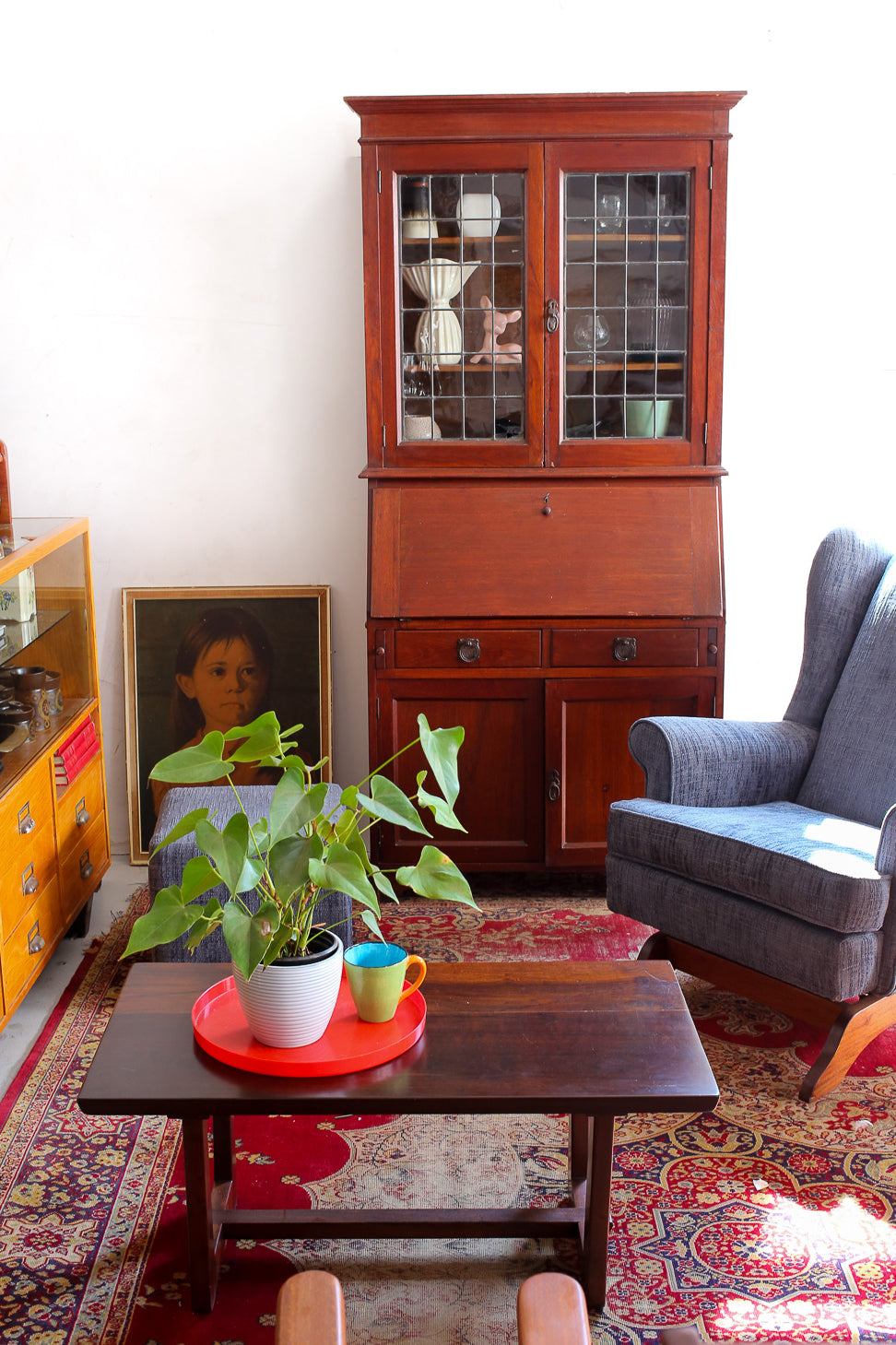 Solid Hardwood Mid-century Coffee Table