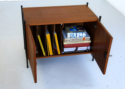 1960's Ladder Frame Record Cabinet