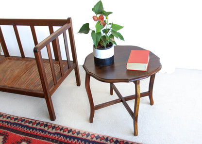 Solid Imbuia Lamp Table