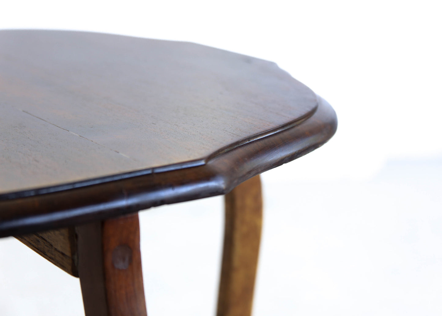 Solid Imbuia Lamp Table
