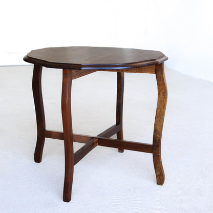 Solid Imbuia Lamp Table