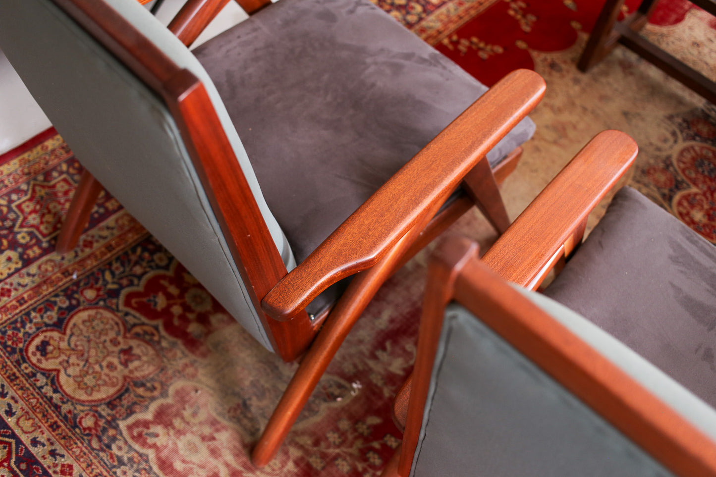 A Pair of Vintage Scandi Armchairs
