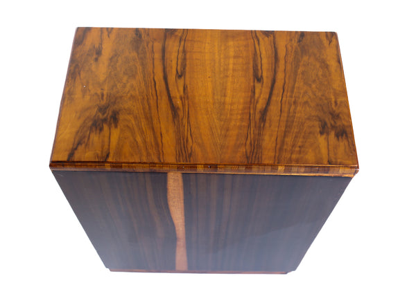 A Pair of Late Art Deco Bedside Cabinets