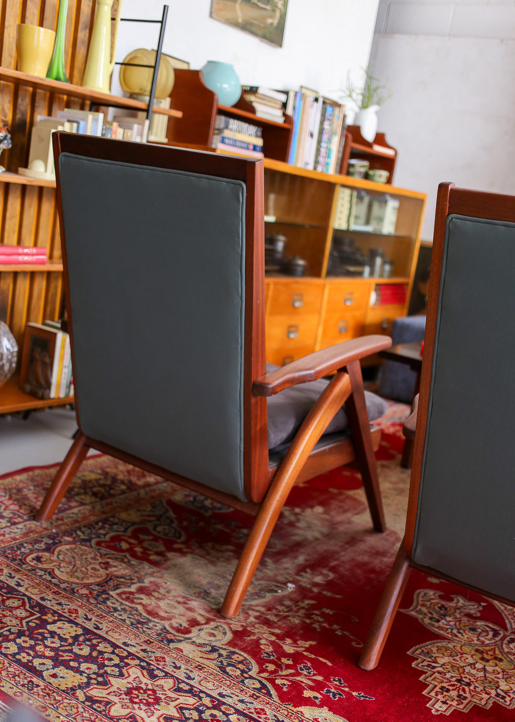 A Pair of Vintage Scandi Armchairs