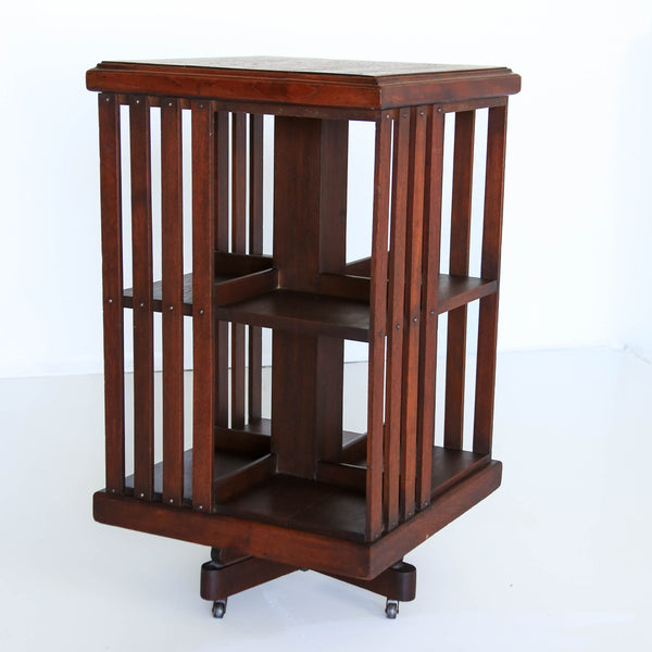 Edwardian Style Revolving Bookcase