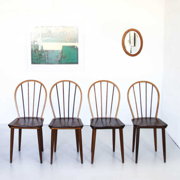 A Set of Four EE Meyer Dining Chairs