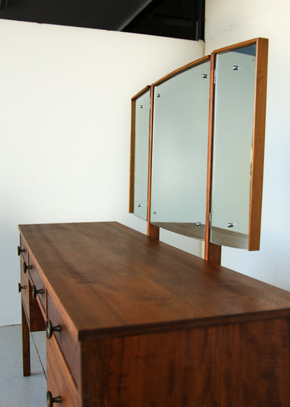 Vintage Modern Teak Dressing Table by DS Vorster