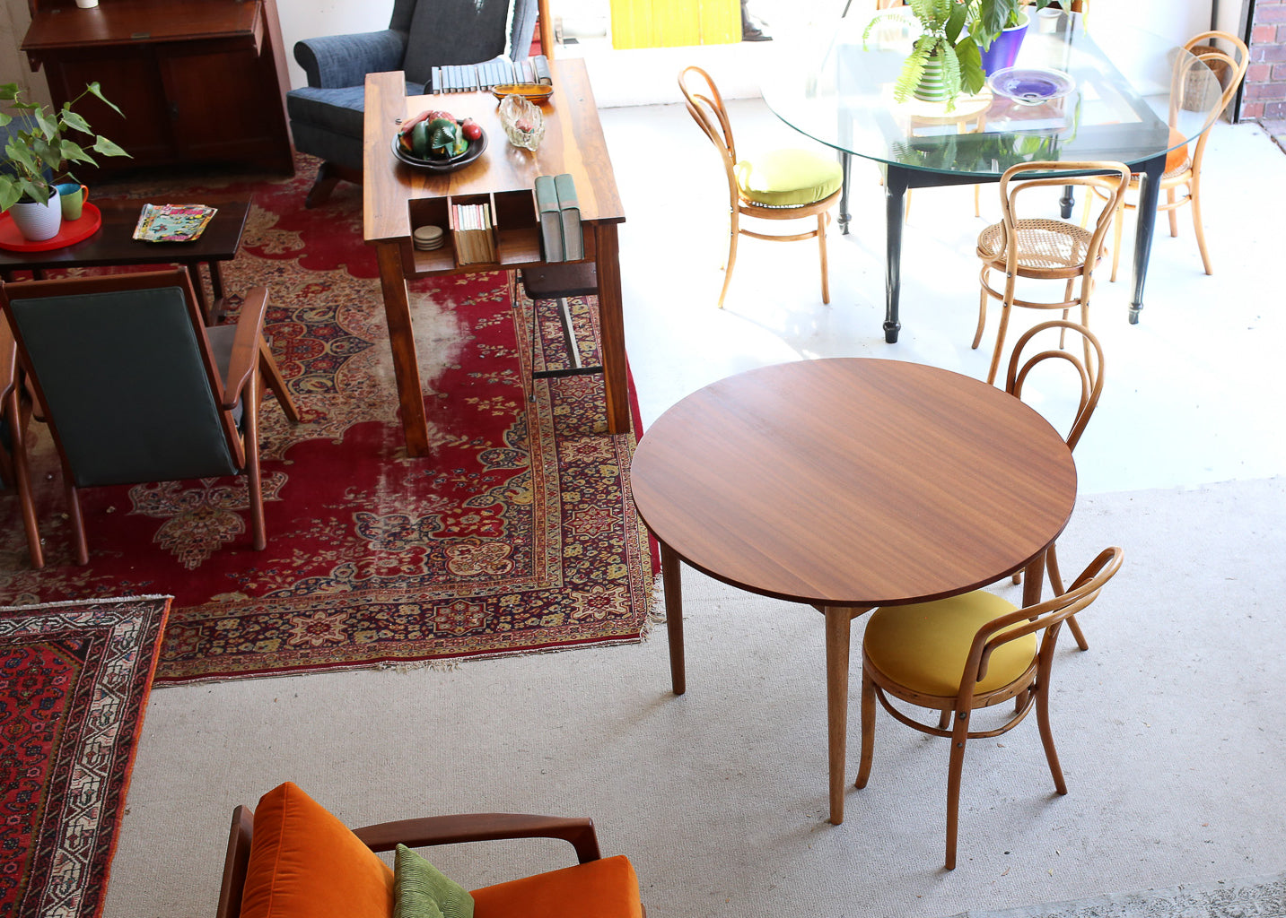 Four Seater Round Frystark Dining Table