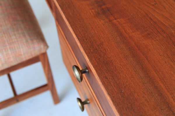 Vintage Modern Teak Dressing Table by DS Vorster