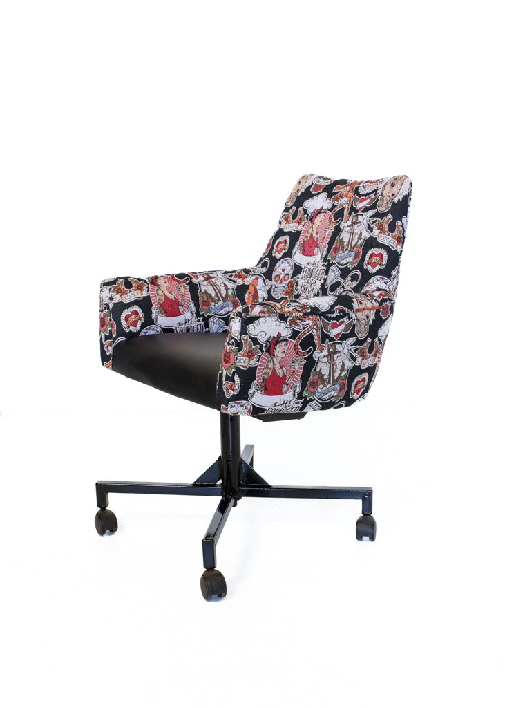 Retro Swivel Office Chair