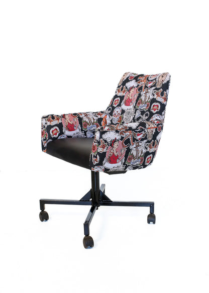 Retro Swivel Office Chair