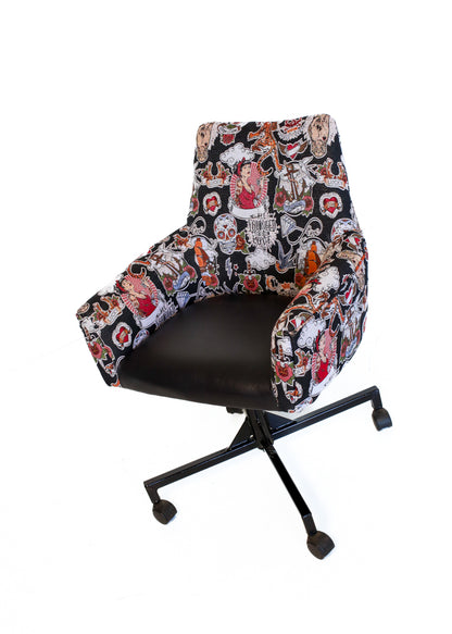 Retro Swivel Office Chair