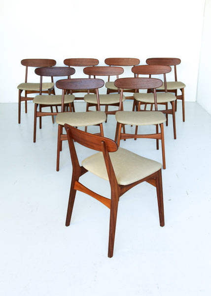 Two Sets of Rare DS Vorster Dining Chairs