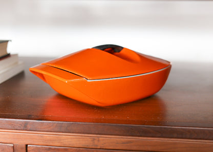 Rare Le Creuset Cast Iron and Enamel Casseroles by Raymond Loewy (1958)