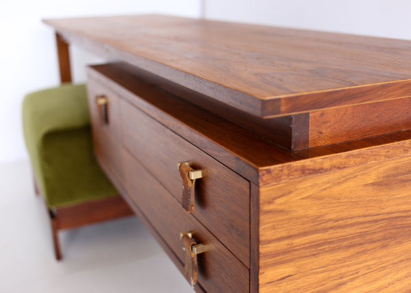 John Tabraham Dressing Table, Mirror and Stool