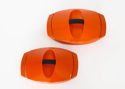 Rare Le Creuset Cast Iron and Enamel Casseroles by Raymond Loewy (1958)