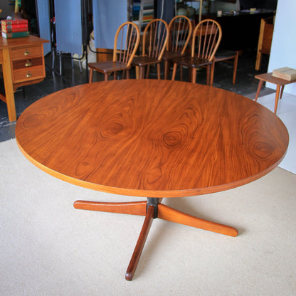 Round Six-Seater Dining Table