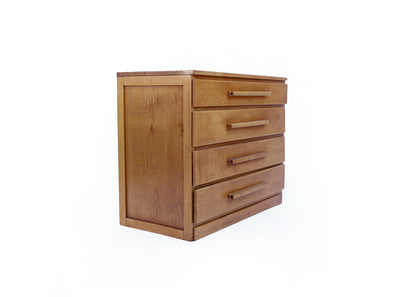 Solid Oak Vintage Chest of Drawers