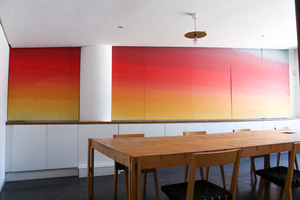 Solid Birch Wood Boardroom Table