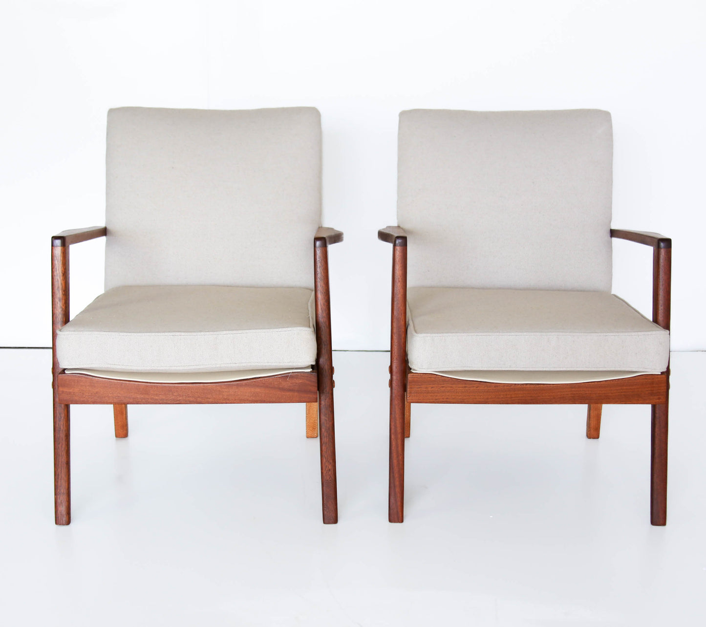 A Pair of Vintage Modern Armchairs