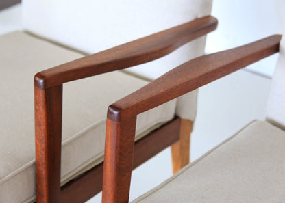 A Pair of Vintage Modern Armchairs